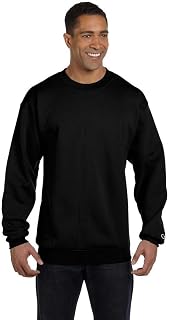Champion Men's Reverse Weave Crew, Big C Logo Print