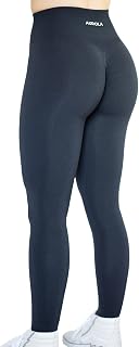 AUROLA Workout Leggings for Women Seamless Scrunch Tummy Control Gym Fitness Girls Sport Active Yoga Pants