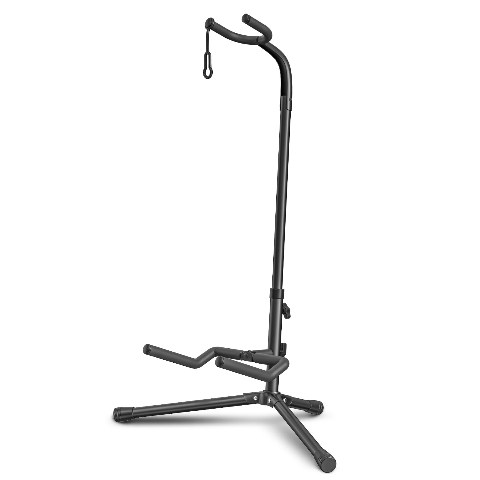 GLEAM Guitar Stand - Adjustable Fit Electric, Classical Guitars and Bass, Load C