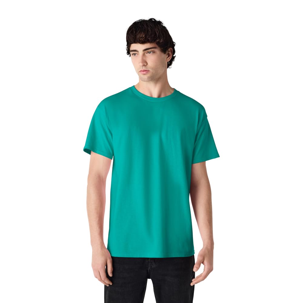 GILDAN G200 Shirt, Matt, Jade Dome, S-XL Men