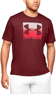 Under Armour Men’s UA Boxed Sportstyle Short-Sleeved Breathable Sports Shirt, Loose-Fit Quick-Drying Functional T-Shirt