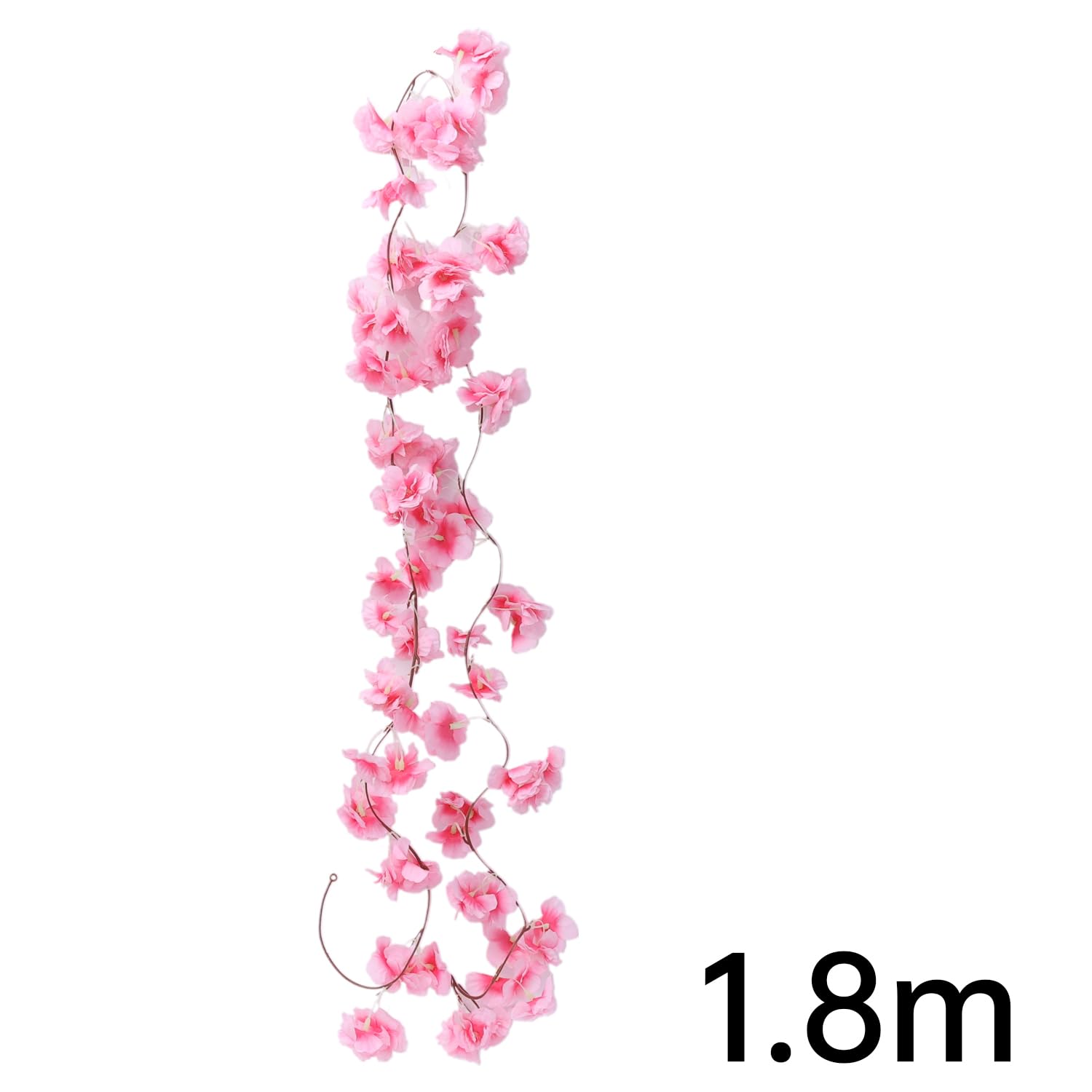 6ft Artificial Cherry Blossom Garland Fake Silk Hanging Flowers Wedding Party Ho