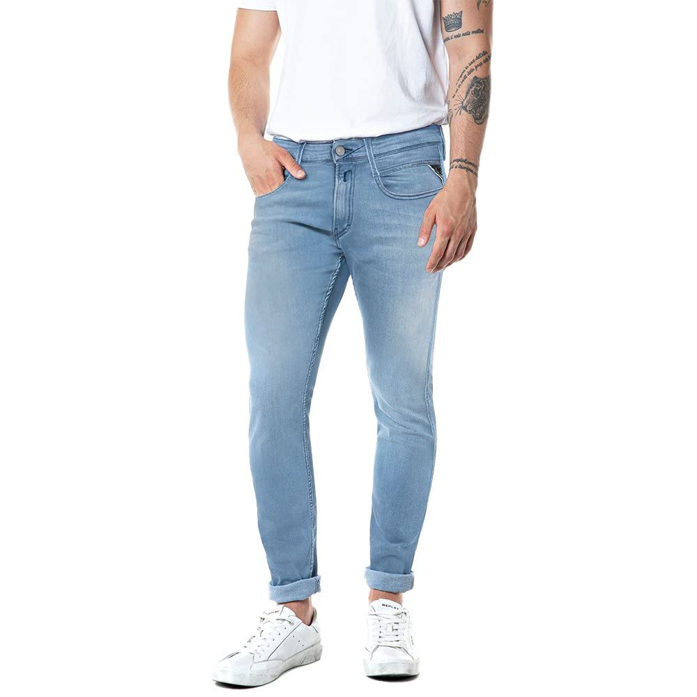 Replay Anbass Men's Power Stretch Slim Jeans