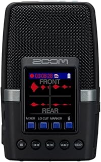 Zoom H2 Essential Handheld Recorder for Musicians, Podcasters & Filmmakers | Clip-Free Audio with 32-Bit Float, 3 Built-In Mics, Mono/Stereo/Surround Recording, USB Microphone Mode