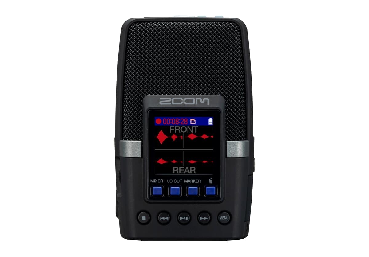 Zoom H2 Essential Handheld Recorder for Musicians, Podcasters & Filmmakers | Cli