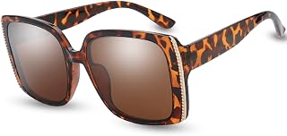 The Fresh Women's Oversized Square Jackie O Cat Eye Hybrid Butterfly Fashion Sunglasses - Exquisite Packaging