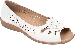Chums Ladies Flower Slip On Open Toe Sandal