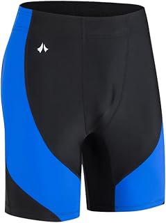 Navy Blue & Black Mens Swim Jammers - Ergonomic Training Athletic Swimsuit