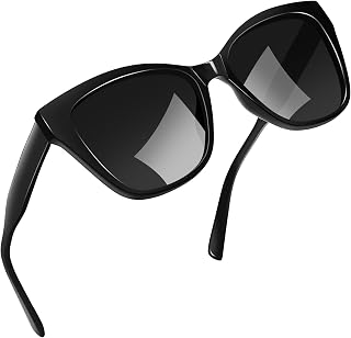 Joopin Acetate Cat Eye Sunglasses for Women Polarised UV400 Protection