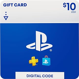 $10 -PlayStation Store Gift Card [Digital Code]