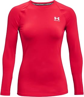 Under Armour Women UA HG Armour Long Sleeve, Lightweight Sports Top, Long-Sleeved Top