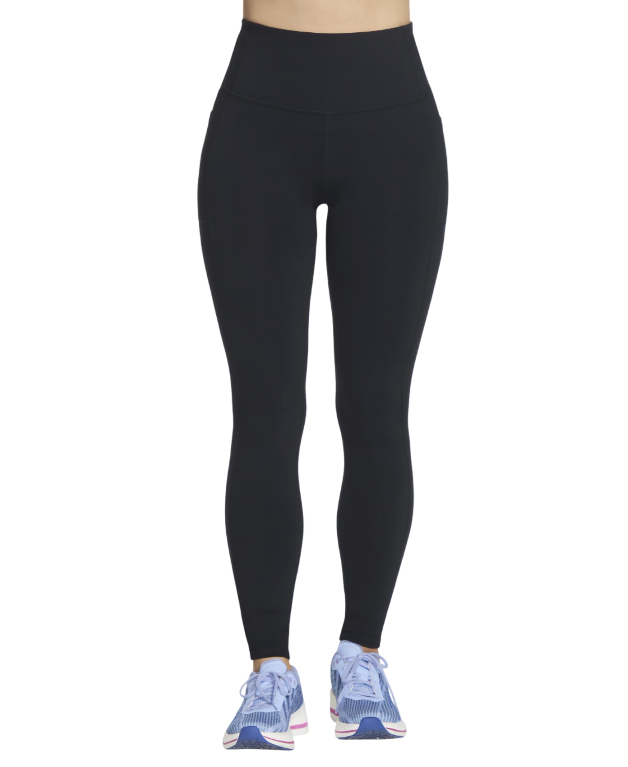 Skechers Go Walk High Waisted Legging W03LG30B-BLK, Women's Leggings, Black, S E