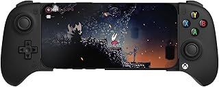 8Bitdo Ultimate Mobile Gaming Controller for iPhone, Apple, Android & Xbox Cloud Gaming, Bluetooth Gamepad with Hall Effect Joysticks, 2 Pro Back Buttons, Officially Licensed (Black)