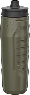 Under Armour Sideline Squeeze Water Bottles 32oz Sports Water Bottle with Quick Shot Lid Quick and Easy Hydration Fitness Water Bottles Squeeze Bottle 1 x 32oz