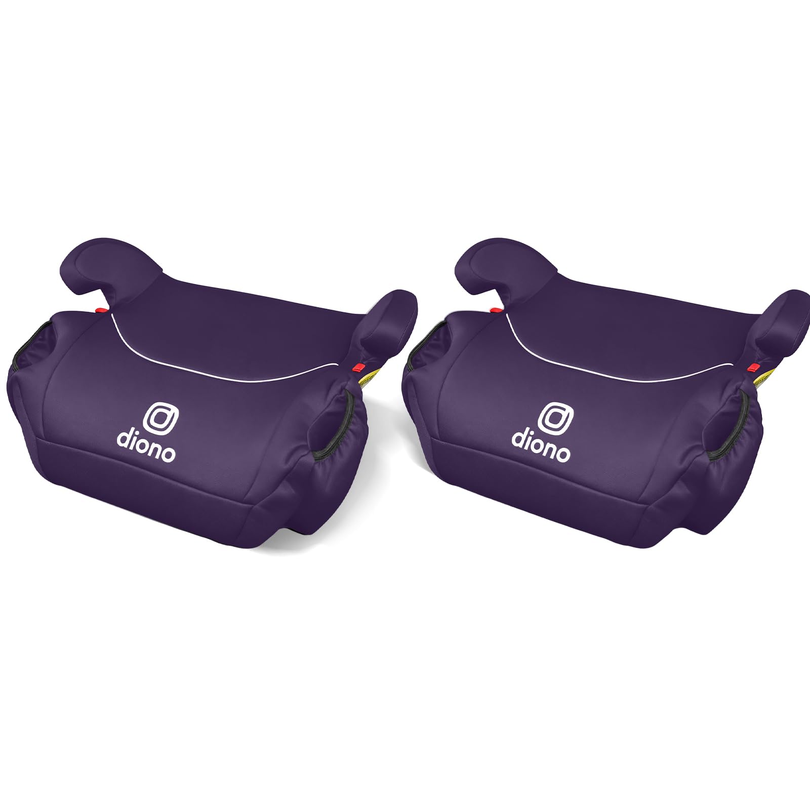 Diono Solana, No Latch, Pack of 2 Backless Booster Car Seats, Lightweight, Machi