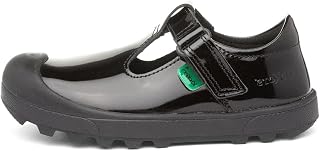 Kickers Plunk MJ, Girls School Uniform Shoes