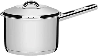 Tramontina 18 – 10 Stainless Steel 3 Layers Deep Bottom One Hand Pot (Sauce Pan) 16 cm (X L) sora-ru