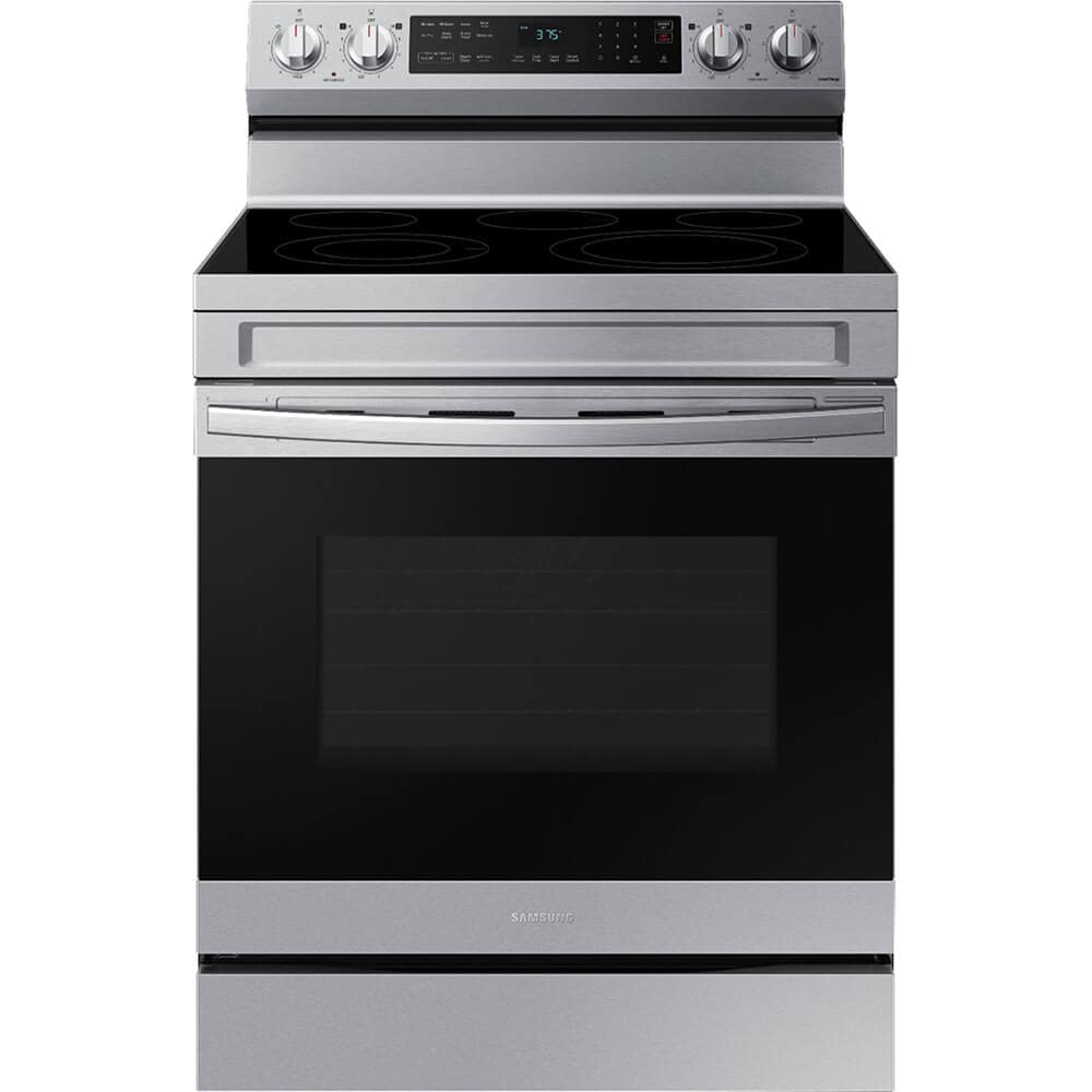 Samsung 6.3 Cu. Ft. Smart Freestanding Electric Range with No Pre-heat Air Fry &