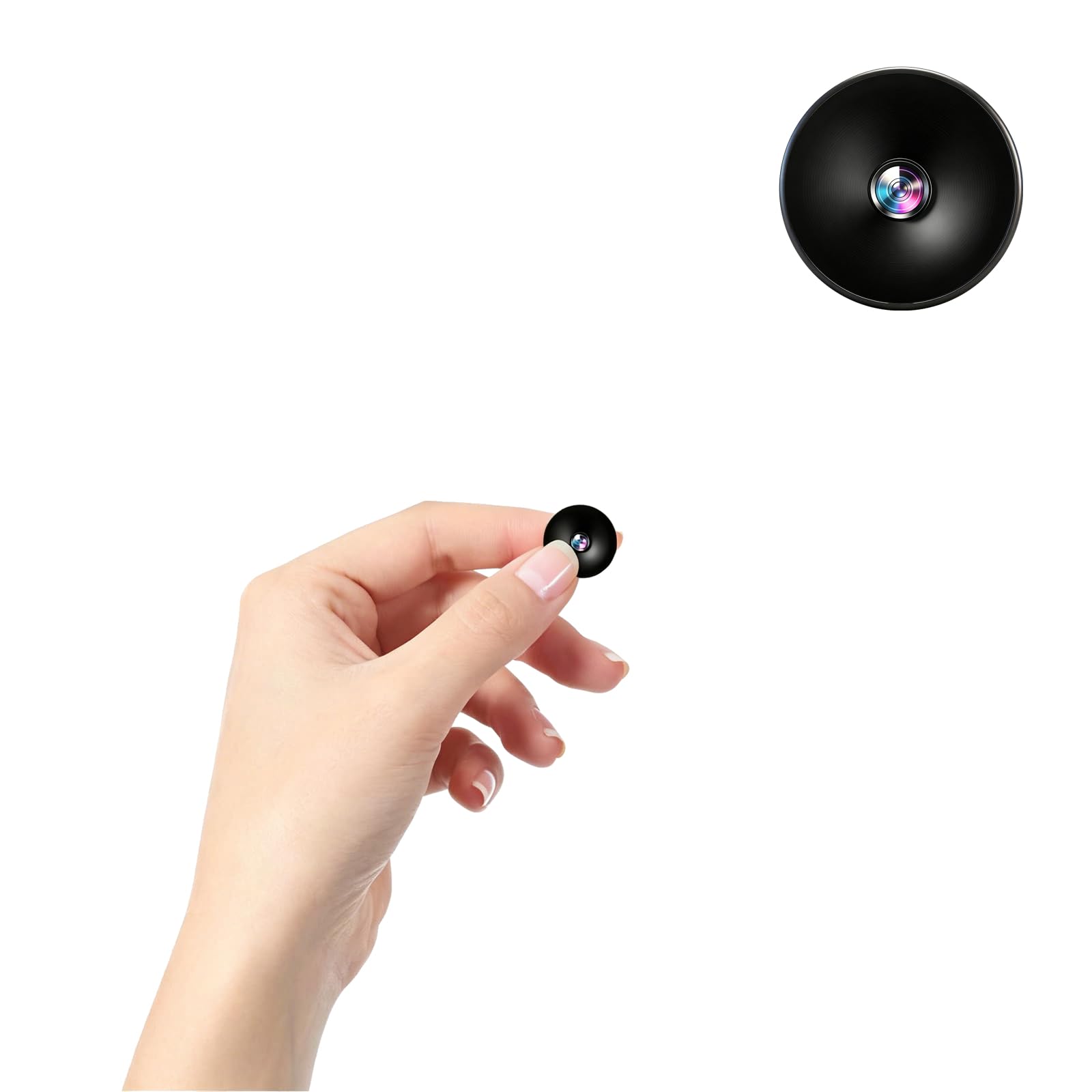 Hidden Camera with Audio/Video Small Spy WiFi Security Secret System Smart | Hom
