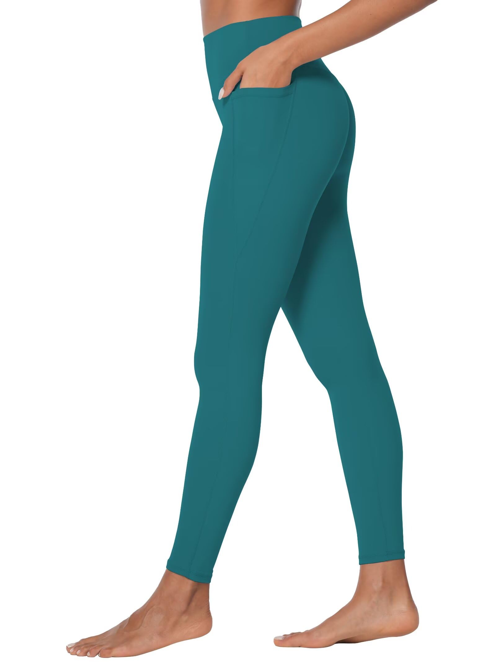 Sunzel Nunaked Workout Leggings for Women, Tummy Control Compression Yoga Gym Pa