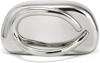Acrylic Clutch Purse for Women,Unique Trendy Metal Handle Evening Bag for Wedding Party Formal Prom