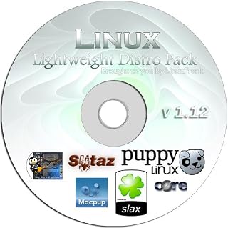 Lightweight Linux Pack - Slax, Puppy Linux, Macpup, SliTaz, TinyCore, DSL - All on one Bootable Linux CD