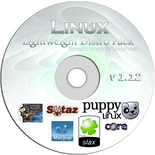 Lightweight Linux Pack - Slax, Puppy Linux, Macpup, SliTaz, TinyCore, DSL - All 