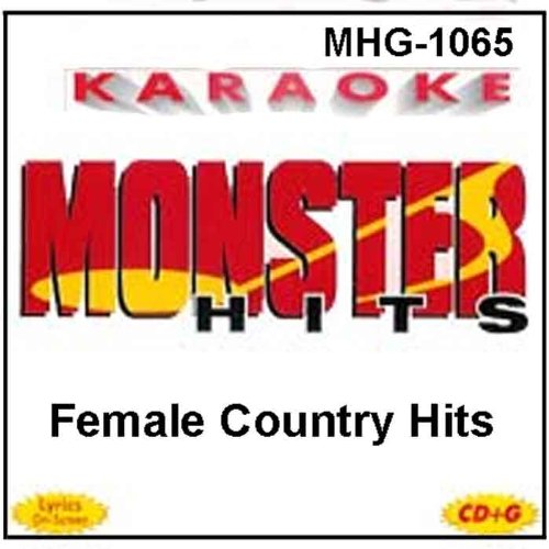 Monster Hits Karaoke #1065 - Female Country Hits
