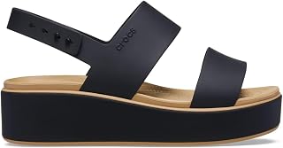 Crocs Brooklyn Matte Wrap Low Wedge Sandals Women's