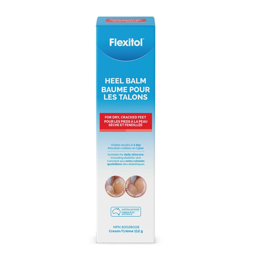 Flexitol Heel Balm – Best Foot Cream, Effective Treatment for Chapped Feet (112g
