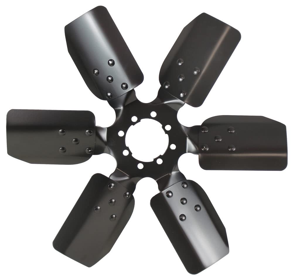 Derale 17117 Heavy Duty Fan Blade Series 1000 17" Steel Clutch Fan Standard