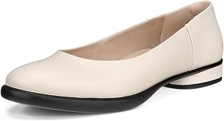 ECCO Womens Sculpted Luxe Ballerina Ballet Flat