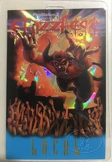 OZZFEST 2002 Laminated Backstage Pass ROB ZOMBIE OZZY OSBOURNE
