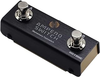 Hotone Dual Footswitch Pedal Momentary 2-Way Pedal Foot Switch Controller Ampero Switch 6.35 mm