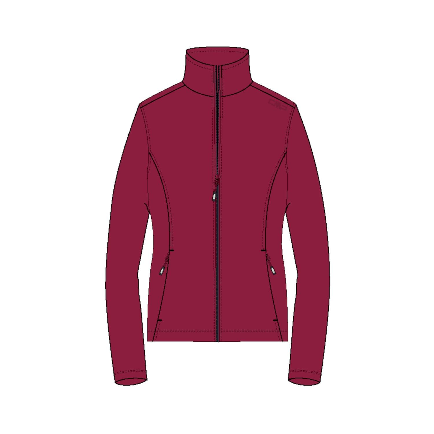 CMP Shiny Padded Water Repellent Jacket
