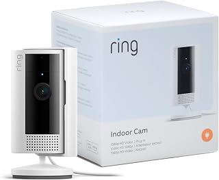 Ring Indoor Camera (2nd Gen) | Plug-In Pet Security Camera | 1080p HD, Two-Way Talk, Wifi, Privacy Cover, DIY | alternative to CCTV system | 30-day free trial of Ring Subscription Plan