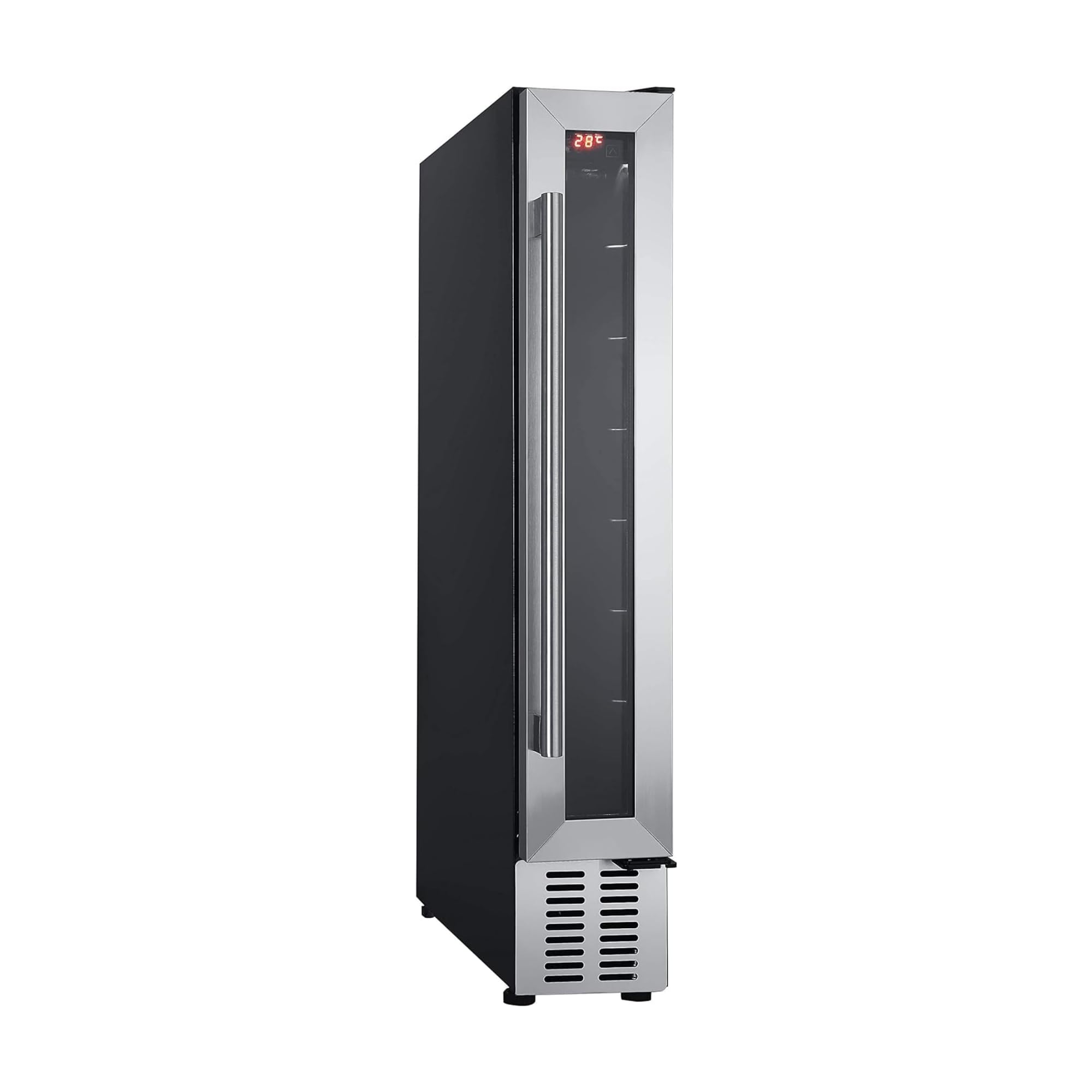 Cookology CWC150SS Freestanding under counter Wine Fridge Cabinet in Silver - 20