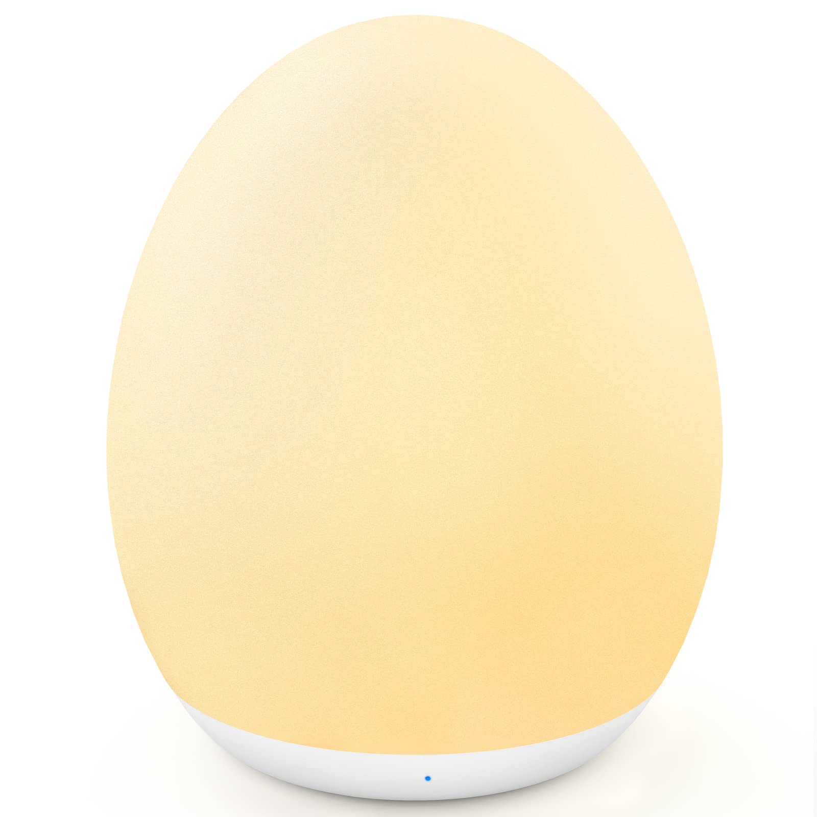 MediAcous Night Light for Kids, 7 Colors Changing Egg Light for Nursery | Steple