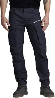 G-STAR RAW Rovic Zip 3D Regular Tapered Hose Jeans for Men, Blue (Mazarine Blue D02190-4893-4213), 38W / 32L