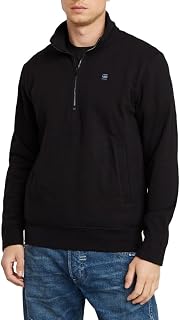 G-Star Men's Nifous Half Zip Sweater
