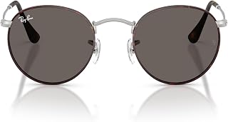 Ray-Ban Unisex Round Metal Sunglasses Rb3447