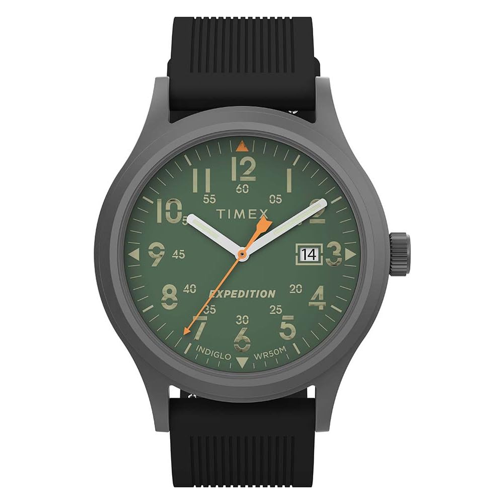 Timex Men's Expedition Scout 40mm Silicone Strap Watch