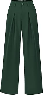 BTFBM Fall High Waisted Business Casual Palazzo Pants For Women Dressy 2026