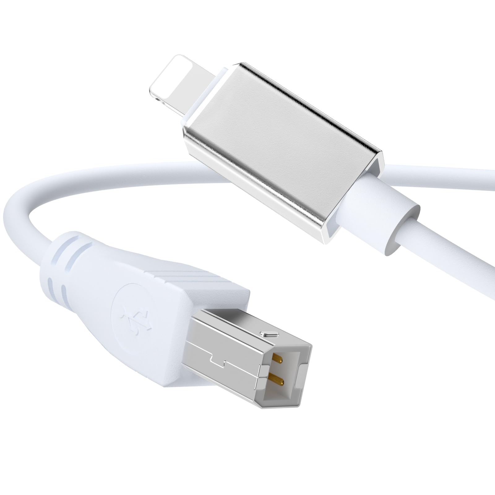 MeloAudio Lightning to MIDI Cable USB 2.0 Cable Lightning to Type B OTG High Spe