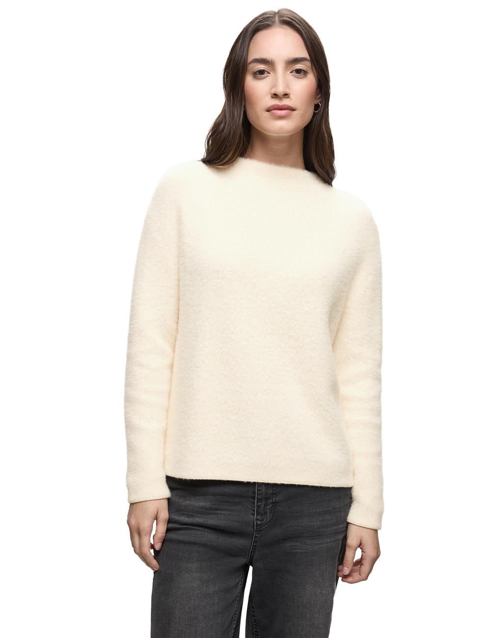 Street One Women's Feather Yarn Sweater