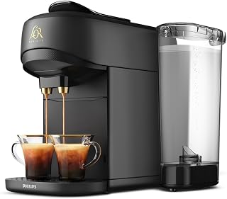 PHILIPS L'OR Barista Absolu, Hot & Iced Pod Coffee Machine, LM9512/60 Black