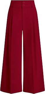 PRETTYGARDEN Women's High Waisted Wide Leg Dress Pants