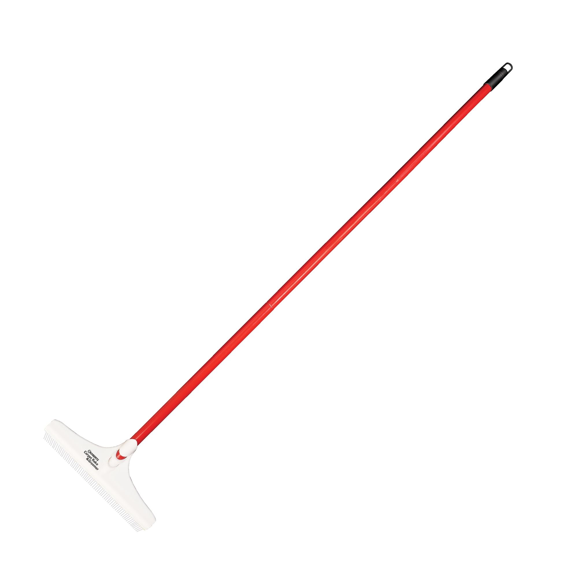 ROBERTS 12" Carpet Rake and Groomer with 51" Handle
