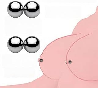 Clitoris Labia Nipple Clamps Bondage Fetish BDSM Powerful Magnetic Orbs 4 pcs for Adult Women Sex Toys
