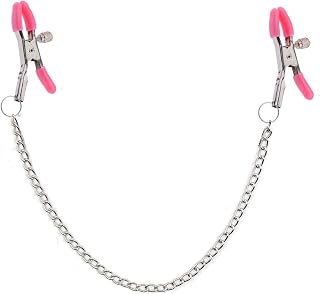 Body Chain Necklace for Women Beginner Adjustable Stainless Steel Body Clamps with Chain Non Piercing Clip on Body Jewelry